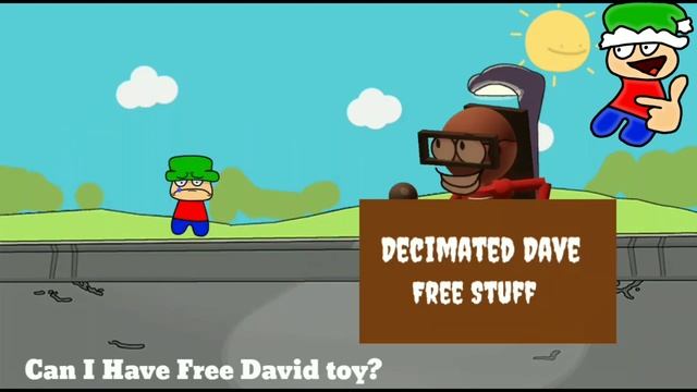 Decimated Dave Free Stuff Game смотреть онлайн