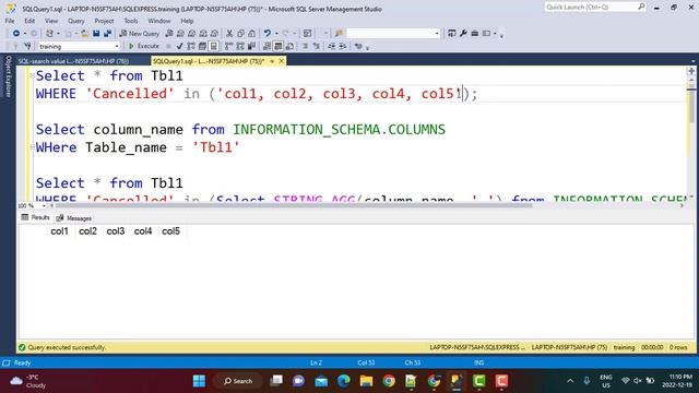 SQL Tricks | How to find value in multiple columns ? смотреть онлайн