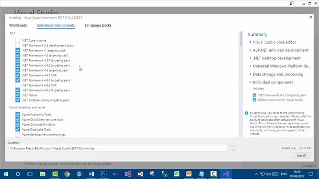 C# Tutorial In Urdu - Download and Install Visual Studio 2017 смотреть онлайн