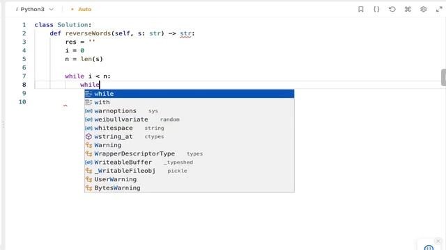 Leetcode 151 - Reverse Words in a String смотреть онлайн