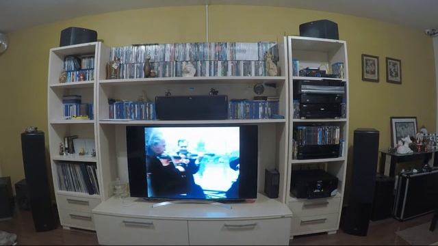 Marantz SR 8012 + JBL LS speakers playing some Dolby Atmos content смотреть онлайн