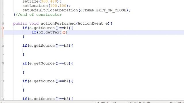 puzzle game in java in hindi | GUI application | part 5 of 9 смотреть онлайн