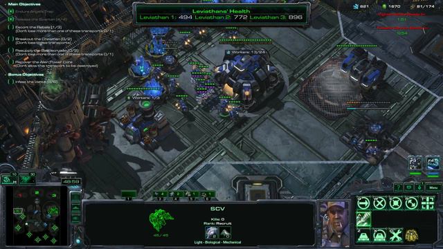 Starcraft II: Odyssey Act II Mission 11 - Graveyard of Legends смотреть онлайн