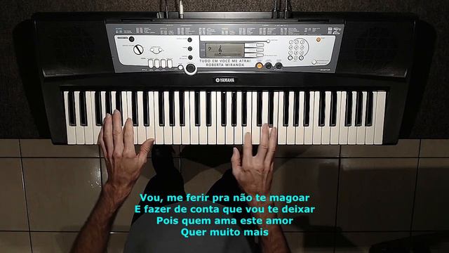 TECLADO YAMAHA PSR - E213 - TUDO EM VOCÊ ME ATRAI - ROBERTA MIRANDA смотреть онлайн