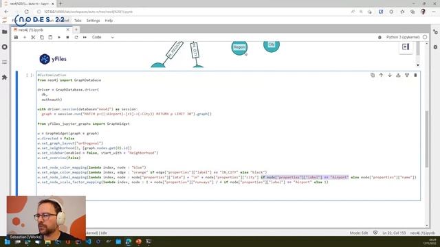 065 Explore Your Graphs Visually With Jupyter Notebooks - NODES2022 - Sebastian Müller смотреть онлайн