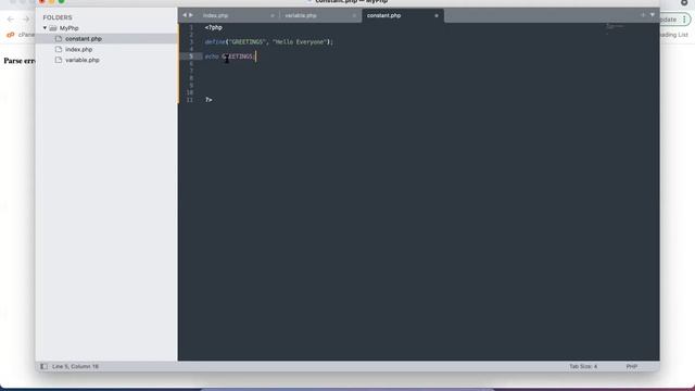 Constant in PHP | Do What I Do | Programming смотреть онлайн