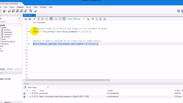 Haciendo Consultas con WHERE y GROUP BY en MYSQL WORKBENCH смотреть онлайн