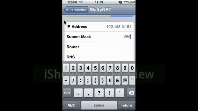 How To Change Your Ip Address And Dns Server On The Iphone Ipod Touch Or Ipad1080 смотреть онлайн