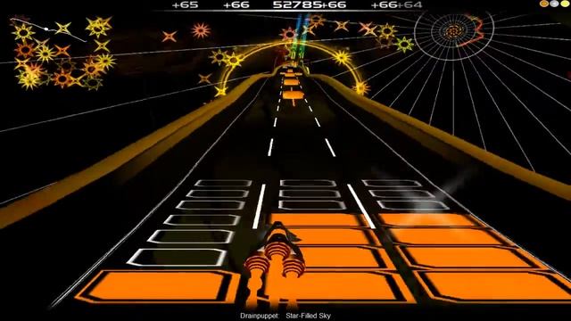 AudioSurf - Drainpuppet - Star-Filled Sky (Gameplay) смотреть онлайн