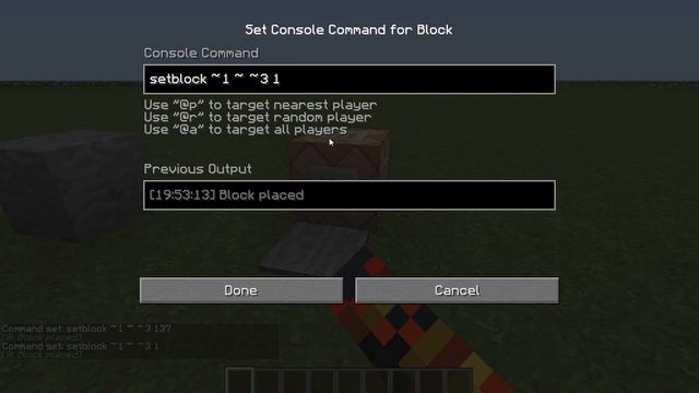 How to use setblock command Minecraft 1.7 смотреть онлайн