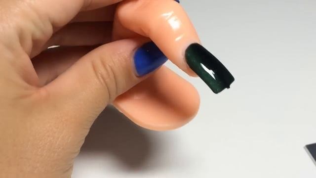 Градиент Омбре Растяжка магнитным гель-лаком кошачий глаз новый дизайн ногтей смотреть онлайн