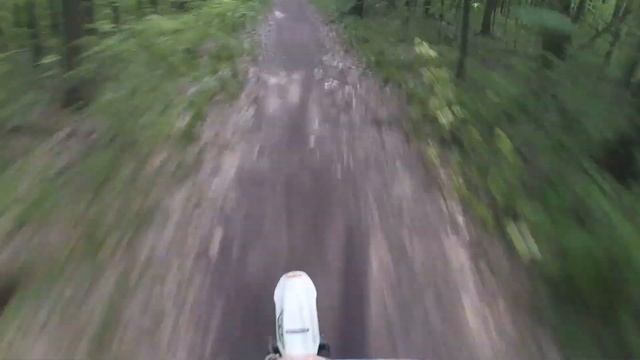 НА ПИТБАЙКЕ ПО ЛЕСУ БЕЗ ЗАДНЕГО ТОРМОЗА. ЧУТЬ НЕ РАЗЛОЖИЛСЯ смотреть онлайн