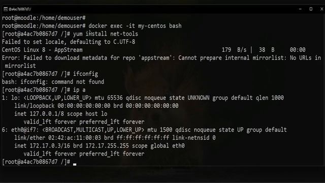 Docker Video Part - 04 (Containers' IP Addresses) смотреть онлайн