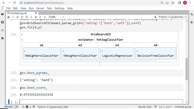 voting classifier, random forest classifier| video 18 смотреть онлайн