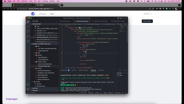 Alternative: Building a Todo App using Laravel & Jetstream (Livewire) смотреть онлайн
