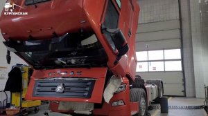 Плановое ТО тягача SITRAK