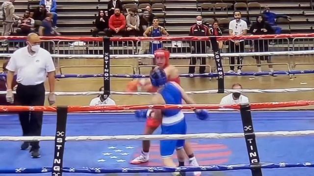 2020 USA Boxing National Championships 125 Semi Final Jeremiah Perales vs Jonathan Mansour смотреть онлайн