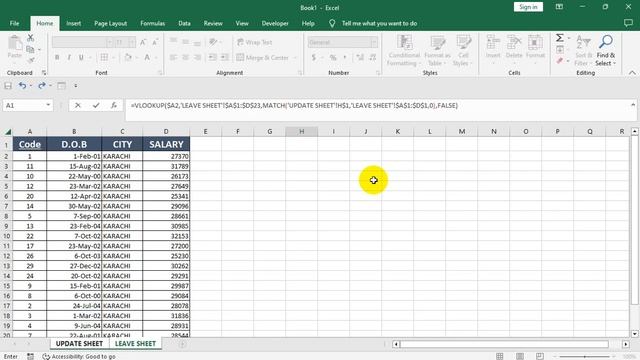 How To Merge Two Excel SpreadSheets Using Vlookup смотреть онлайн