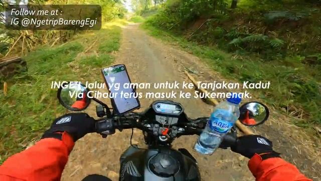 NEVADA VAN JAVA | Tanjakan Kadut - Majalengka | Solo Touring CB 150 Verza смотреть онлайн