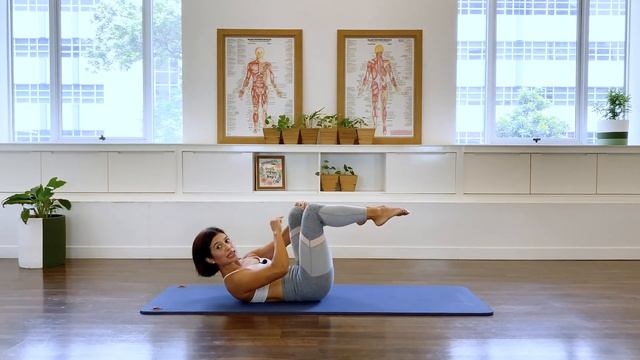 Pilates Full Body Workout - 10mins - Tone and shape, the legs, butt, shoulders & abs смотреть онлайн