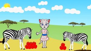 ? Математика с кисой Алисой. Урок 9.  Сложение и вычитание в пределах 10-и. (0+)