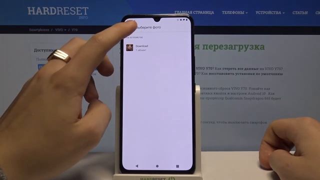 Как добавить фотографию контакта на Vivo Y70 / Персонализация контактов смотреть онлайн