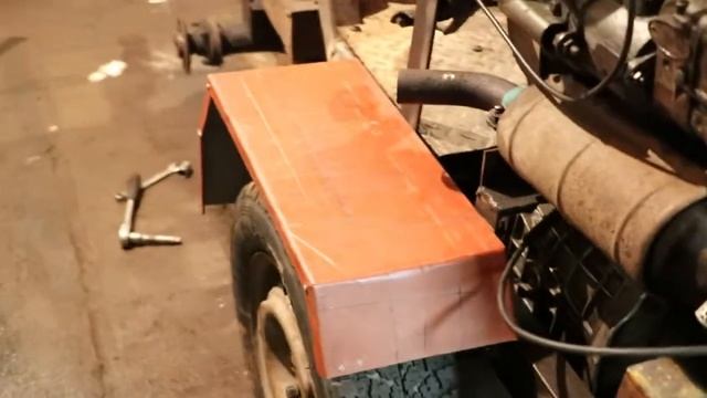 Самодельные крылья на минитрактор смотреть онлайн