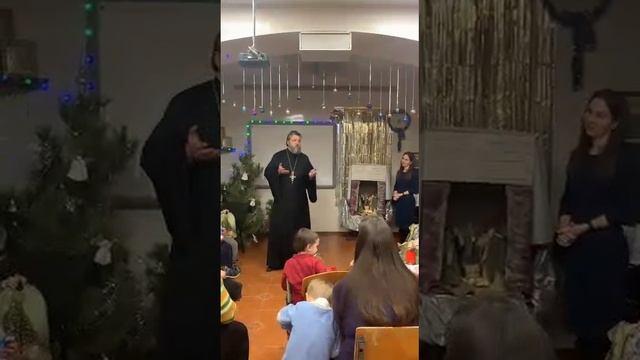 Слово о.Валерия на утреннике в дошкольной группе «Родничок» Воскресной школы смотреть онлайн