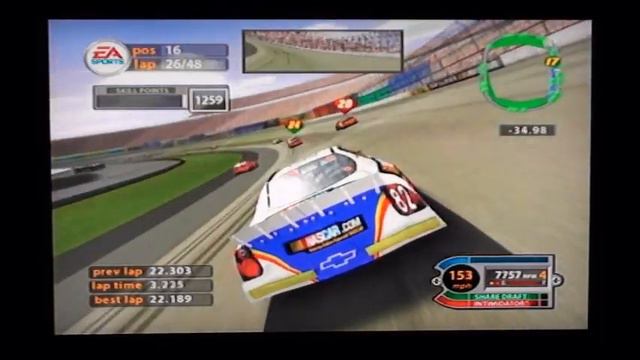 NASCAR 2005 (PS2) - Race 28/36 - MBNA America 400 смотреть онлайн