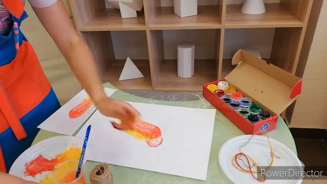 Ниткография. Рисуем попугая!