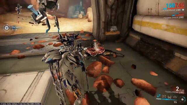 Fun while using valkyr Prime | Warframe смотреть онлайн