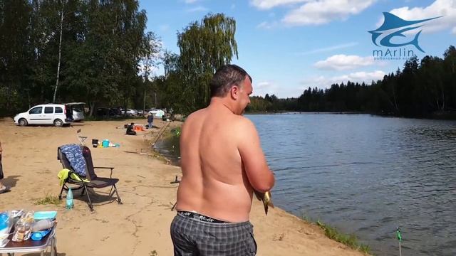 Хороший улов. Рыбалка в подмосковье. Рыболовный клуб Марлин смотреть онлайн