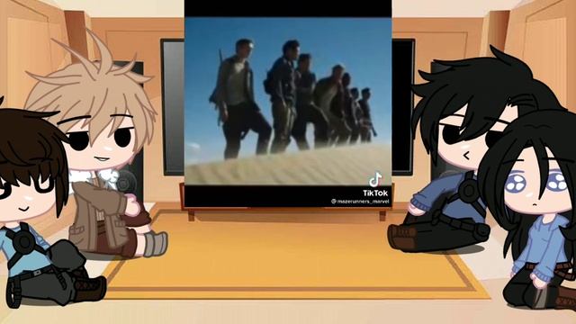 ?Maze runner react/Бегущий лабиринтом реакция? Gacha Club смотреть онлайн