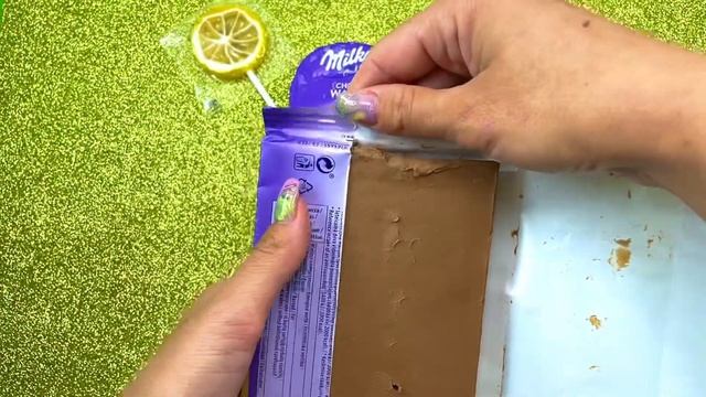 Satisfying Opening | Huge MMMax Milka & Milka Choco Wafer With Lollipops Tasty ASMR Video