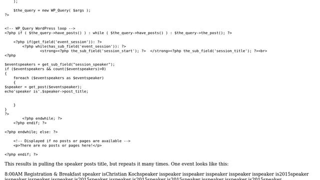 Wordpress: ACF repeater field usage смотреть онлайн
