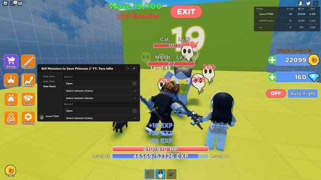 ?Kill Monsters To Save Princess? SCRIPT/GUI | *2023* (Showcase) (Pastebin) | Roblox смотреть онлайн