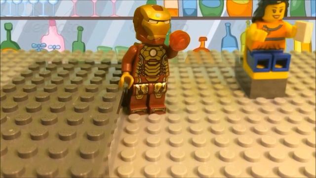 Lego Superhero Match maker Ironman Batman смотреть онлайн