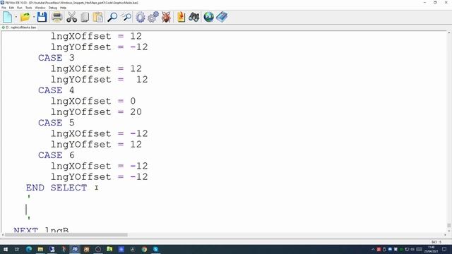 PowerBasic Windows Snippets Creating Hex Maps for Game creation- Part 3 смотреть онлайн