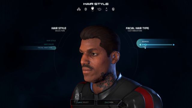 Mass Effect Andromeda - Male Character Creation смотреть онлайн