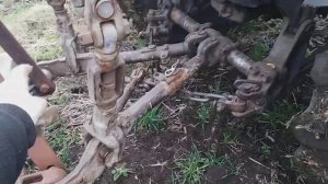 Пахота и регулировка плуга т-150