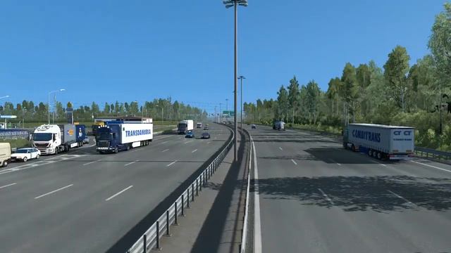 ETS 2 Mod | Tuned Truck Traffic Pack by Trafficmaniac v 1.6 [ETS2 v1.35] смотреть онлайн