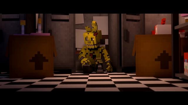 "REPLAY YOUR NIGHTMARE" FNAF 3 Minecraft Music Video | Afton - Part 5 | 3A Display смотреть онлайн
