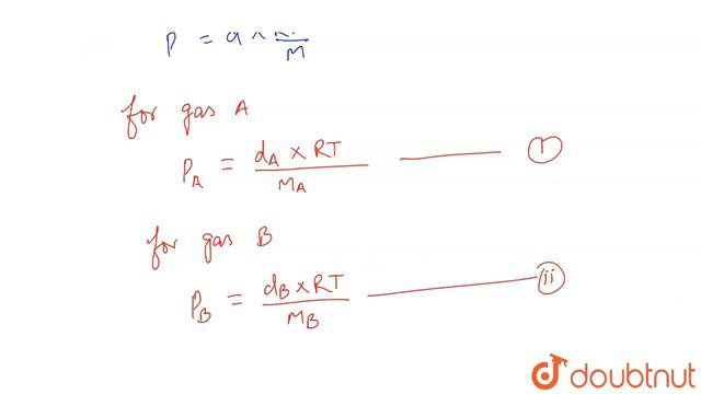 A `0dm^(3)` flask contains gas A and `1 dm^(3)` flask contains gas B at the same temperature. смотреть онлайн