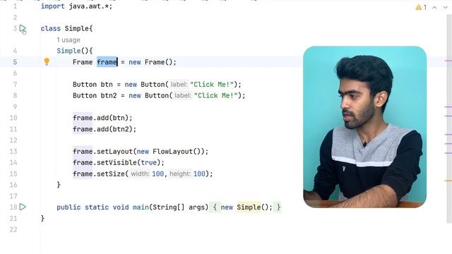 Creating Frame in AWT - Java | AWT : Ep - 2 | Tamil | code io смотреть онлайн