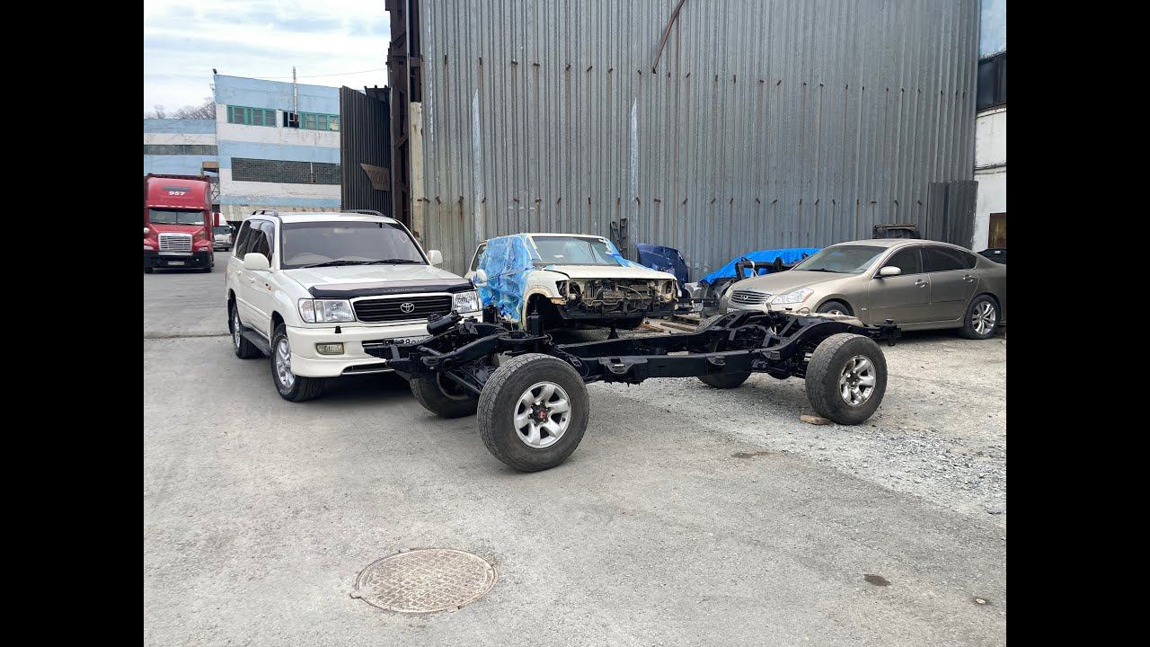 Пескоструй рамы и кузова Nissan Safari Y61. Финал! смотреть онлайн