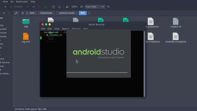 How to install Android Studio on Parrot Linux || Procodist смотреть онлайн