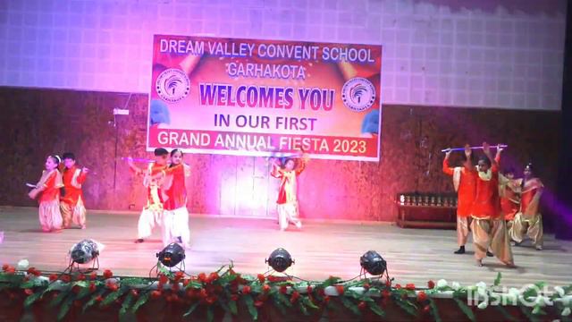 Mele Nu Chaliye Song Dream Valley Convent School First Annual Fiesta 2023 Class 2nd & 3rd perform смотреть онлайн