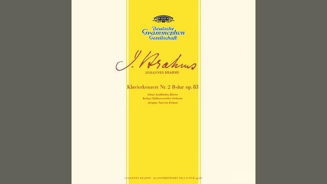 Brahms: Piano Concerto No. 2 In B Flat, Op. 83: 2. Allegro appassionato смотреть онлайн
