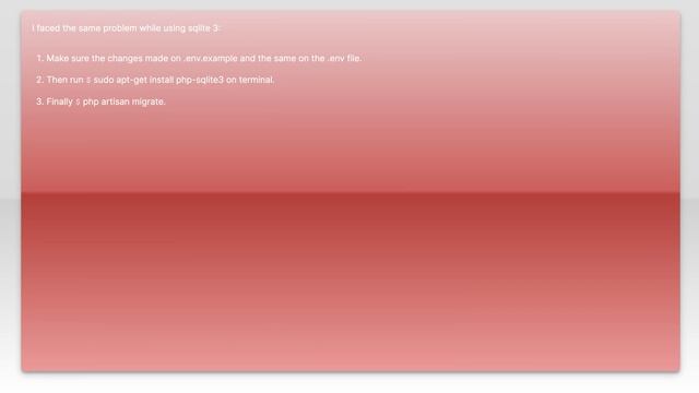Laravel: PDOException: could not find driver смотреть онлайн