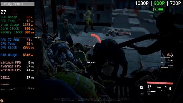 World WarZ | R7 240 | I7 860 | 10gb Ram | Benchmark & Gameplay смотреть онлайн